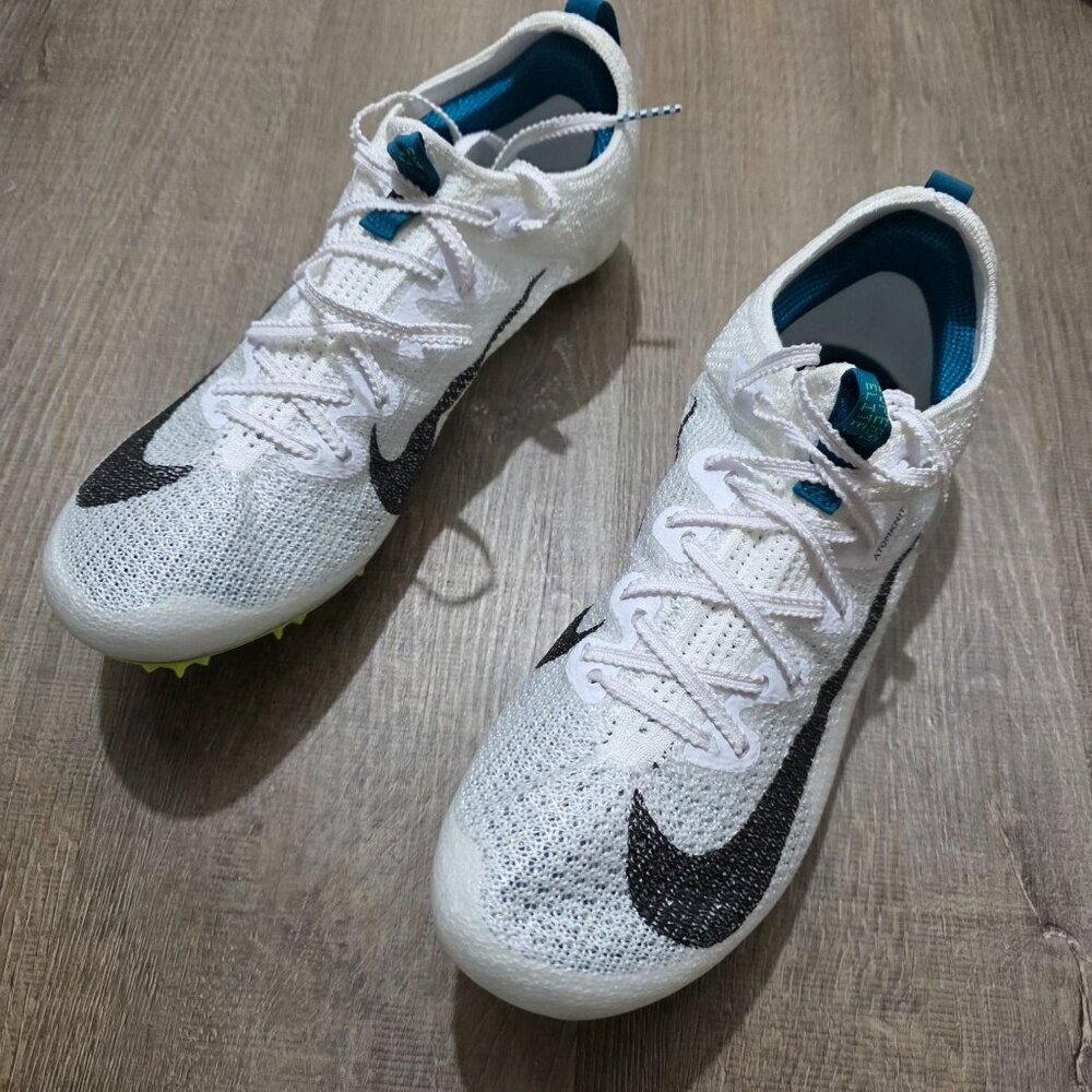 Nike ZoomX Dragonfly Track & Field Distance Spikes White Volt FZ9662-100 Men’s S